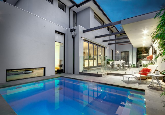 compass fibreglass pool shapes plunge pool