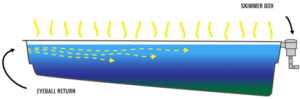 Self-cleaning pools - Vantage in-floor cleaning process