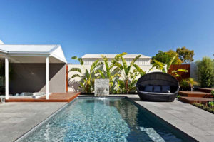 Compass fibreglass pools - Bi-luminite pool colour Quartz