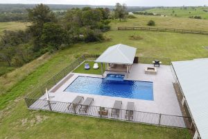 Compass Pools Australia A Compass pool with a beach